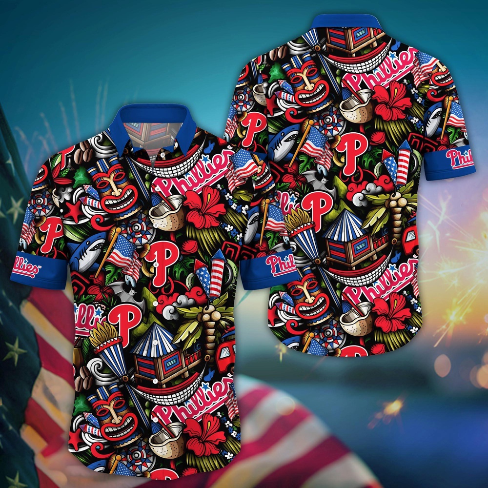 MLB Philadelphia Phillies Aloha Shirt – Vibrant Hawaii Design for Cool Fans MLB Philadelphia Phillies Aloha Shirt – Vibrant Hawaii Design for Cool Fans