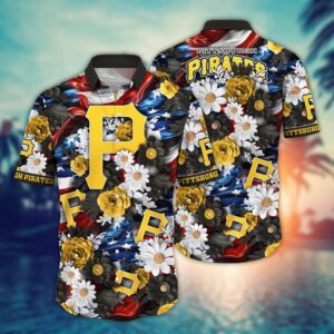 MLB Pittsburgh Pirates Hawaii Shirt: Independence Day Edition for Stylish Fans