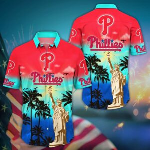 MLB Philadelphia Phillies Hawaii Shirt: Sunrise To Sunset For Cool Fans