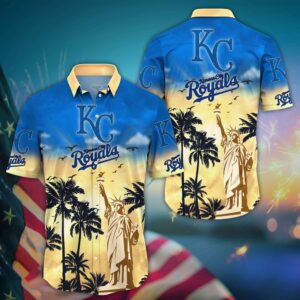 MLB Kansas City Royals Hawaii Shirt - Sunrise to Sunset for Cool Fans