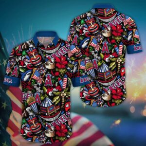 MLB Los Angeles Angels Hawaii Shirt – Vibrant Aloha for Cool Fans
