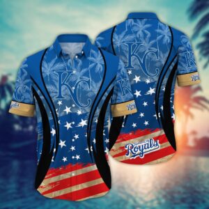 MLB Kansas City Royals Hawaiian Shirt - Vibrant Aloha for Cool Fans