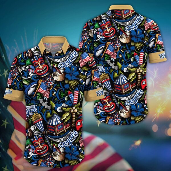 MLB Kansas City Royals Hawaii Shirt: Vibrant Aloha for Fans