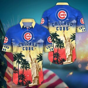 MLB Chicago Cubs Hawaii Shirt: Sunrise to Sunset Style for Cool Fans