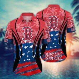 MLB Boston Red Sox Hawaiian Shirt – Vibrant Aloha for Cool Fans
