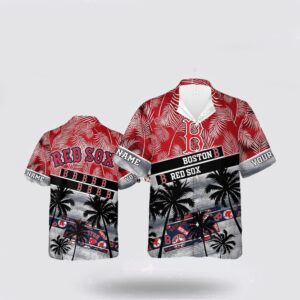MLB Boston Red Sox Custom Hawaiian Shirt – Perfect for Fans!