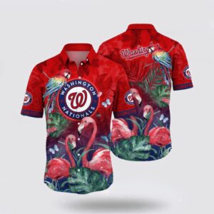 MLB Washington Nationals Hawaiian Shirt Set - Show Your Team Spirit in Style!