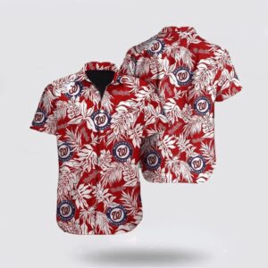 MLB Washington Nationals Hawaiian Shirt: Coastal Fashion For Fans