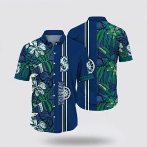 MLB Seattle Mariners Hawaiian Shirt: Dive into Sea Breeze Style for Fans