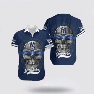 MLB New York Yankees Hawaiian Shirt – Stylish Coastal Outfits for Fans