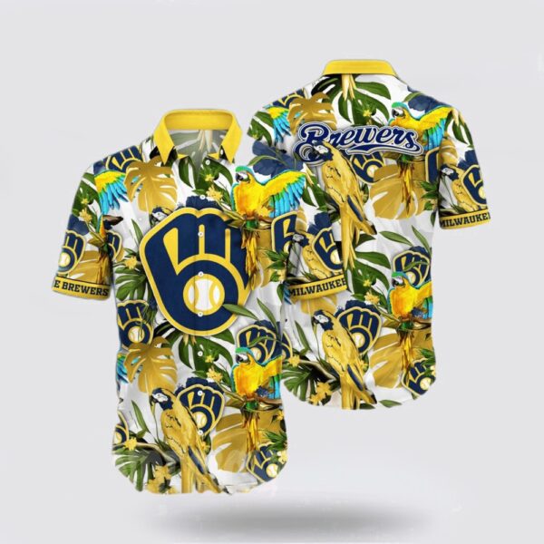 MLB Milwaukee Brewers Hawaiian Shirt – Perfect Summer Style for Fans