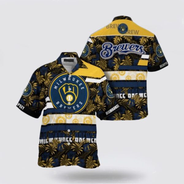 MLB Milwaukee Brewers Hawaiian Shirt: Embrace Exotic Fan Fashion