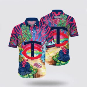 Minnesota Twins Hawaiian Shirt: Surf in Style with Fan-Favorite Beach Outfit