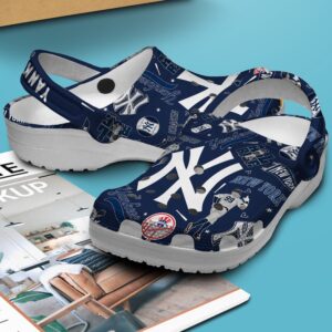 MLB New York Yankees Clog-Shoes Crocband Clogs Shoes For Men Women Fans