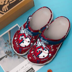 MLB Cleveland Guardians Clog-Shoes Crocband Clogs Shoes For Men Women Fans