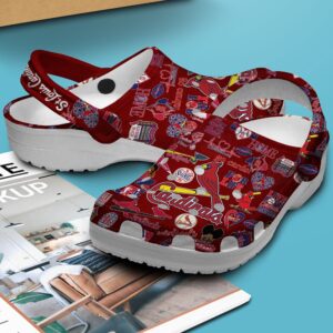 MLB St. Louis Cardinals Clog-Shoes Crocband Clogs Shoes Comfortable For Men Women and Kids