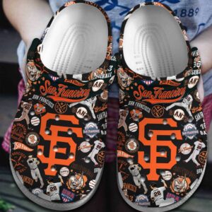 MLB San Francisco Giants Clog-Shoes Crocband Clogs Shoes For Men Women Fans