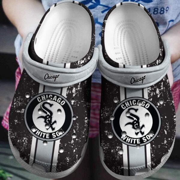 MLB Chicago White Sox Clog-Shoes Clog Shoes For Fan Baseball