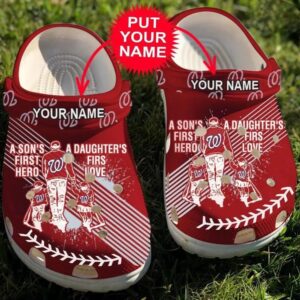 MLB Washington Nationals Clog-Shoes Crocband Clog For Fans