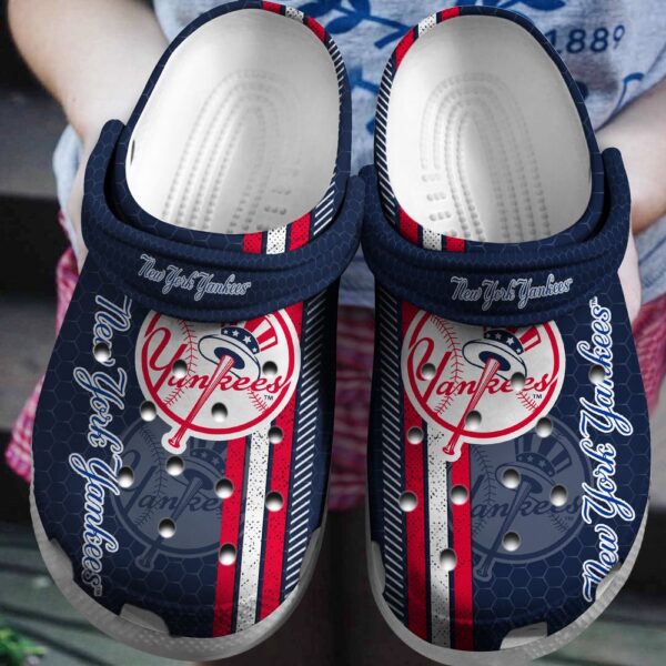 MLB New York Yankees Clog-Shoes Clog Navy For Fan Baseball