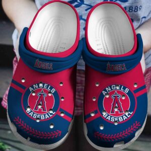 MLB Los Angeles Angels Clog-Shoes Clog Baseball For Fan Baseball