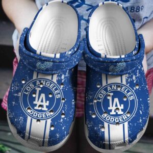 MLB Los Angeles Dodgers Clog-Shoes Clog For Fan Baseball