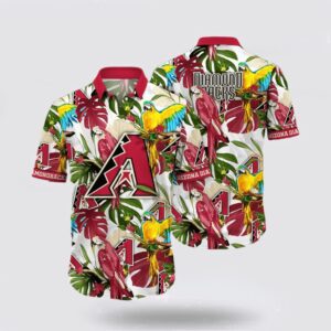 MLB Arizona Diamondbacks Hawaiian Shirt: Beach Chic for Fans