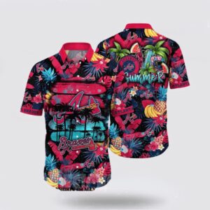 MLB Atlanta Braves Hawaiian Shirt: Summer Style for Fans