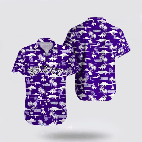 MLB Colorado Rockies Hawaiian Shirt: Celebrate Summer in Fan Style!