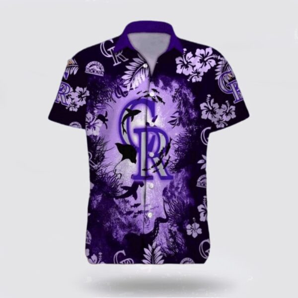 MLB Colorado Rockies Hawaiian Shirt: Dive into Tropical Fan Fashion!
