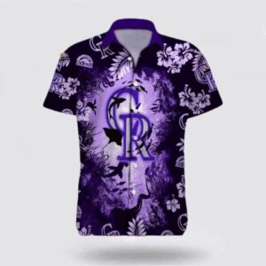 MLB Colorado Rockies Hawaiian Shirt: Dive into Tropical Fan Fashion!