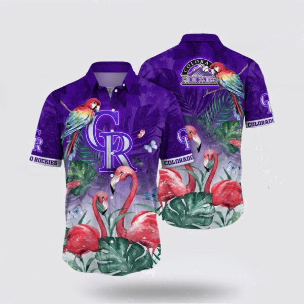 MLB Colorado Rockies Hawaiian Shirt: Embrace Aloha Spirit!