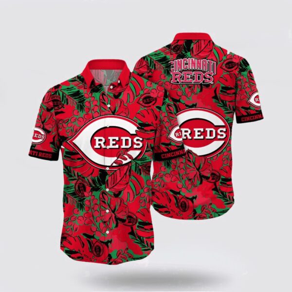 MLB Cincinnati Reds Hawaiian Shirt: Coastal Fashion for Fans