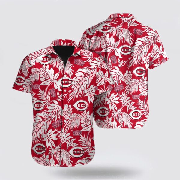 Cincinnati Reds Hawaiian Shirt: Official MLB Fan Apparel with Tropical Design
