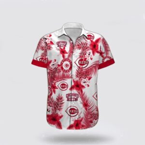 MLB Cincinnati Reds Hawaiian Shirt: Dive into the Sea Breeze!