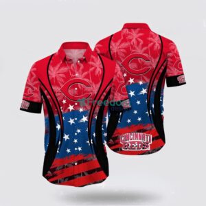 MLB Cincinnati Reds Hawaiian Shirt: Summer Wear for Fans - Let Your Imagination Run Wild