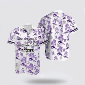 MLB Colorado Rockies Hawaiian Shirt: Swaying Palms Fan Favorite