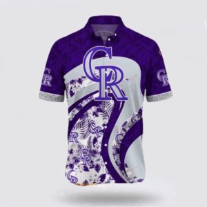 MLB Colorado Rockies Hawaiian Shirt - Fan Favorite Beachwear!