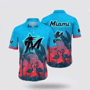 Miami Marlins Hawaiian Shirt: Bringing Tropics to Your Wardrobe for MLB Fans