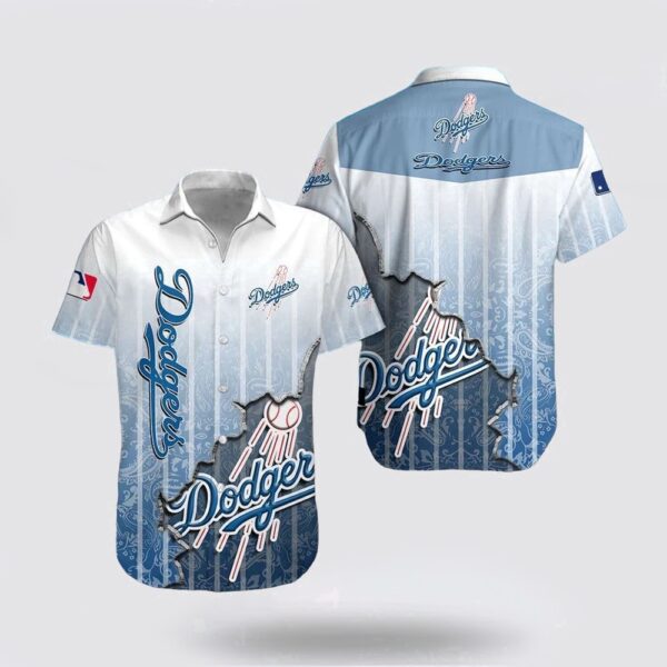 MLB Los Angeles Dodgers Hawaiian Shirt: Fan Favorite Tropical Pattern