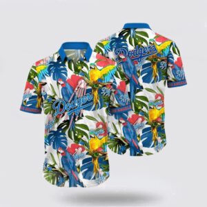 MLB Los Angeles Dodgers Hawaiian Shirt: Stylish Coastal Fan Outfit