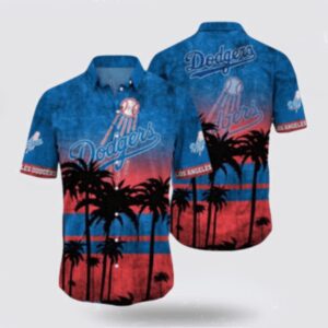 MLB Los Angeles Dodgers Hawaiian Shirt – Ideal Baseball Fan Apparel