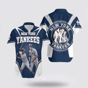 MLB New York Yankees Hawaiian Shirt featuring Mccutchen and Aaron Judge - Perfect for Fans!