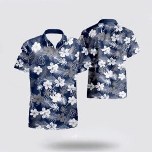 MLB New York Yankees Hawaiian Shirt – Perfect Fusion of Baseball and Hawaiian Style for Fans
