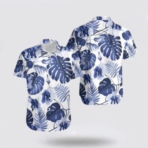 MLB New York Yankees Hawaiian Shirt: Summer Style for Fans