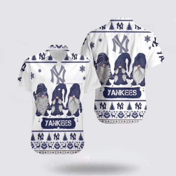 MLB New York Yankees Hawaiian Shirt: Chic Coastal Vibes for Summer Fans