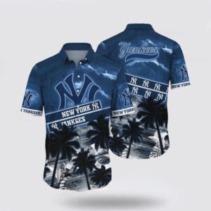 MLB New York Yankees Hawaiian Shirt: Embrace Tropical Style!