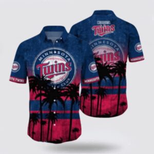 MLB Minnesota Twins Hawaiian Shirt: Tropical Fashion for Summer Fans