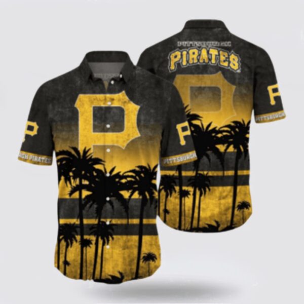MLB Pittsburgh Pirates Hawaiian Shirt: Dive into Ocean Vibes with Tropical Fan Fashion!