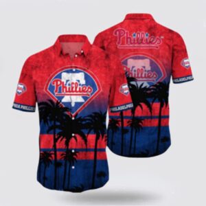MLB Philadelphia Phillies Hawaiian Shirt: Dive into the Sea Breeze! Perfect for Fans